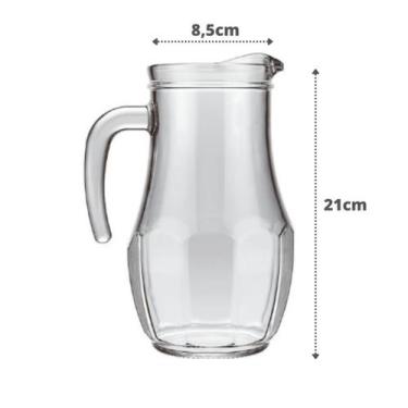 Imagem de Jarra 1,5L para Suco Água Buffet Restaurante Modelo Tango - Nadir Figu