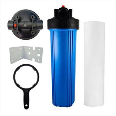 Imagem de Kit Filtro Água Big Blue 20 + Refil Pp 5 Micra Alta Vazão - ROYAL B&B,