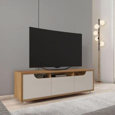 Imagem de Rack para TV até 60 Polegadas 160cm 1 Gaveta 2 Portas Jersey - Casa D