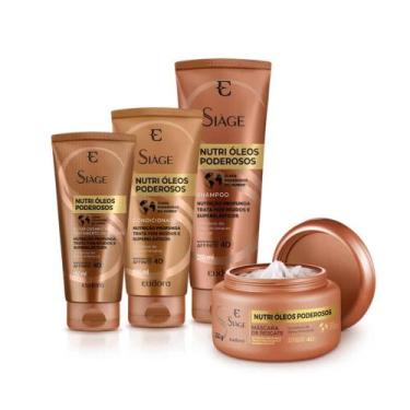 Imagem de Kit Siàge Nutri Óleos Poderosos (4 Itens) - Eudora Siàge