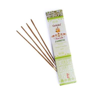 Imagem de Incenso Indiano Goloka Jasmine  Jasmim 15g
