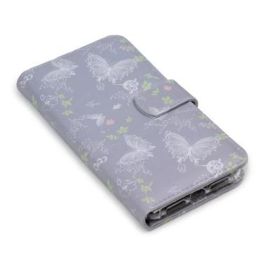Imagem de Capa carteira estampada borboleta garden e217 para samsung a72 a725 - 