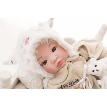 Imagem de Bebê Reborn Hora do Banho Loira Caramelo - MEU XODÓ