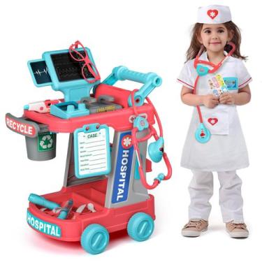 Imagem de Kit de Doutor Liberry para Crianças (3 a 5 anos) - com Carrinho e Fant