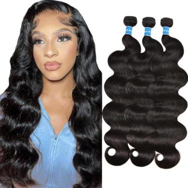 Imagem de Cabelo Humano Brasileiro Camebinly Body Wave 10A - 100% Natural