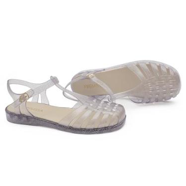 Imagem de Sandália Feminina Aranha Colegial (Cristal, BR, Adulto, Numérico, 39)