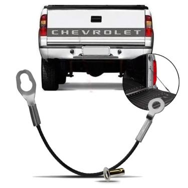 Imagem de Cabo De Aco Tampa Traseira Com Arrebite Lado Direito Auto Quality Chevrolet S10 2007 A 2011