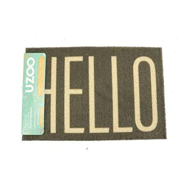 Imagem de CAPACHO VINILICO ESTAMPADO 60X40CM HELLO KLB02