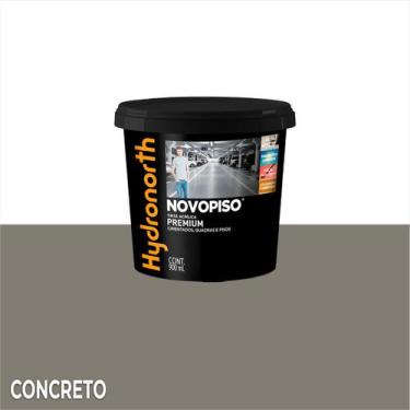 Imagem de Tinta Acrílica Novopiso 900 ML Hydronorth - Cores, Concreto