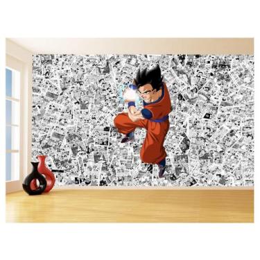 Imagem de Papel De Parede 3D Dragon Ball Goku Gohan Anime 3,5M Dbz603 - Você Dec