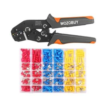 Imagem de Kit De Ferramentas De Crimpagem Para Descascador De Fio Isolado AWG22-