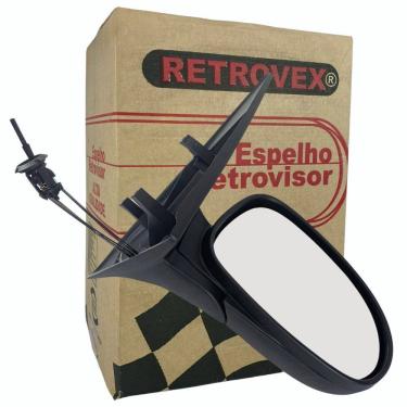 Imagem de Retrovisor Esquerdo Com Controle Gol 2 Portas 1995 A 1999 - Retrovex 1111