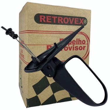Imagem de Retrovisor Direito Com Controle Palio 4 Portas 2000 A 2003 - Retrovex 4432