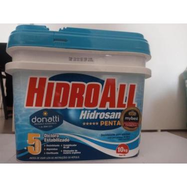 Imagem de Cloro hidroall penta, Azul e branco