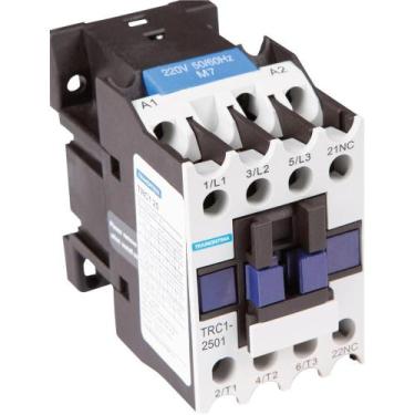 Imagem de Contator Tripolar TRC1-2501 25A 220VCA 1NF - Tramontina