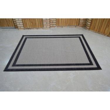 Imagem de Mega Tapete Natural Look Moldura B 215X350 Cm