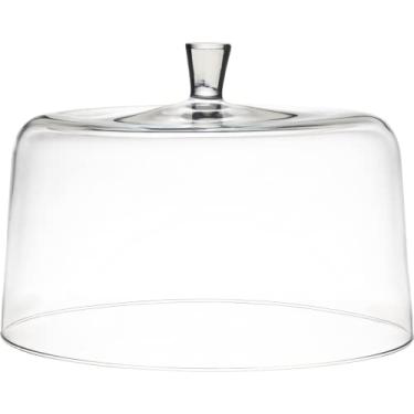 Imagem de Barski – Vidro de qualidade euorpeia – Vidro grande – Transparente – Cúpula de bolo – 11,5" de diâmetro – Feito na Europa