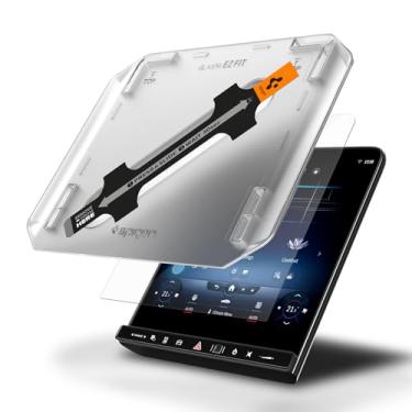 Imagem de Spigen Protetor de Tela de Vidro Temperado [GlasTR EZ FIT] para Mercedes Benz Classe C (2022/2023/2024/2025) e GLC Class (2023/2024/2025), 30.2 cm