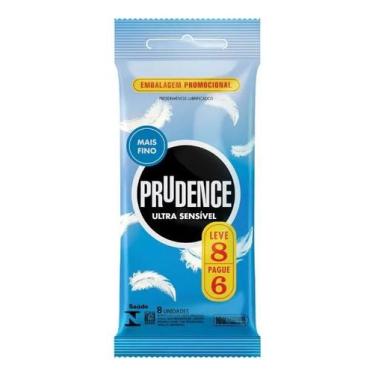 Imagem de Preservativo Masculino Lubrificado Ultra Sensivel Prudence