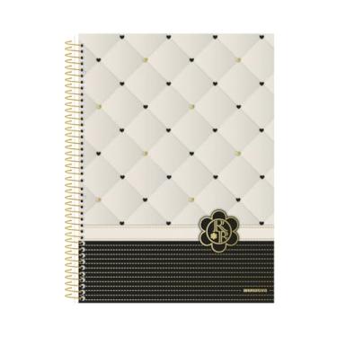Imagem de Caderno Rebecca Bonbon Espiral Escolar Capa Dura 1 Matéria Corações