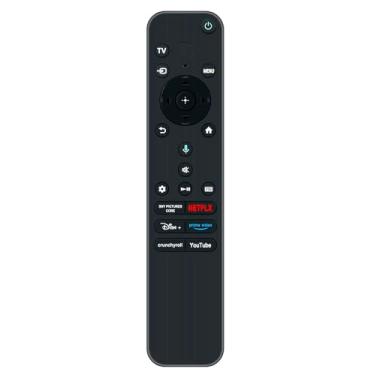 Imagem de Controle remoto de voz RMF-TX920U para Smart TV Sony 4K Ultra HD BRAVIA 3 LED com Google TV K-43S30 K-50S30 K-55S30 K-65S30 K-75S30 K-85S30K43S30 K50S30 K55S30 K65S30 Chaveiro S30 75S30 K85S30