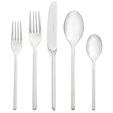 Imagem de Conjunto de Talheres, Charme e Elegância para Sua Casa com 5 Peças e Material de Aço Inoxidável, Villeroy & Boch, Prata