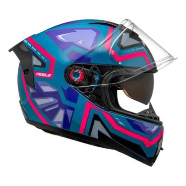 Imagem de Capacete Peels Icon Pro Rush Turquesa Pink Rosa Óculos Solar TAMANHO 58