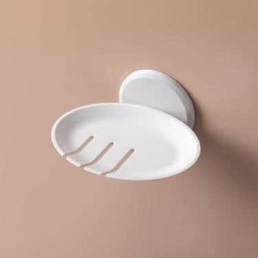 Imagem de Saboneteira para pendurar na parede Saboneteira Banheiro (Branco)