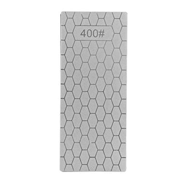 Imagem de Prato de afiar facas, pedra de amolar de favo de mel, placa de lapidação para cozinha (grão 400)