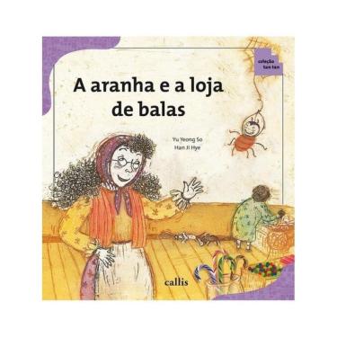 Imagem de A Aranha E A Loja De Balas - Probabilidade - Coleção Tan Tan