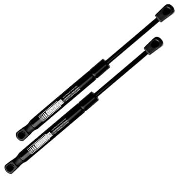 Imagem de Beneges 2 peças de suporte para porta-malas traseiro compatíveis com Dodge Challenger 2008-2016 Cordões carregados a gás amortecedores com spoiler 04589645AA, 6657