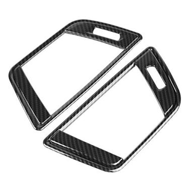 Imagem de Tampa Lateral de Ar Condicionado de Ar Condicionado de Fibra de Carbono Construção Automotiva ABS para 3 Série F30 13−18