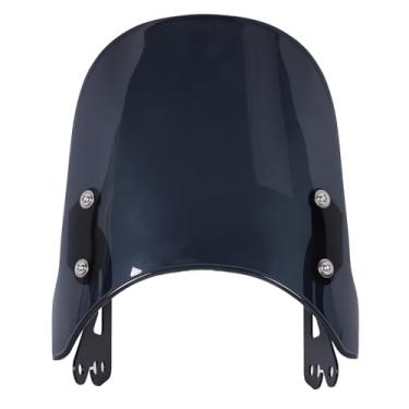 Imagem de Para- de Tela Frontal de Motocicleta, Defletores de Para-, Pc, Resistência Ao Vento Reduzida, Para- de Carenagem para 350 2022 a 2024 (Cinza Fumaça)