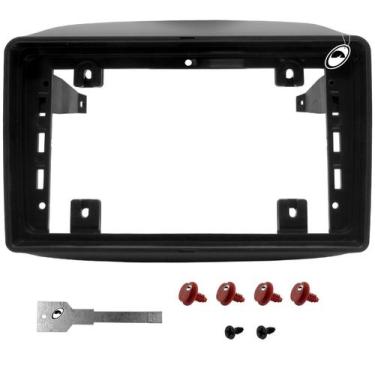 Imagem de Moldura De Painel 2 Din 9 Polegadas Mobi Preto - Ludovico