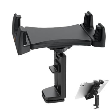 Imagem de Suporte de telefone para mesa – Suporte antiderrapante para tablet | Suporte portátil para celular e tablet para local de trabalho, sala de estar, avião, mesa, viagem, transmissão de vídeo, quarto