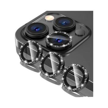 Imagem de Protetor De Lente De Câmera De Vidro Temperado Para iPhone 16 pro Max 