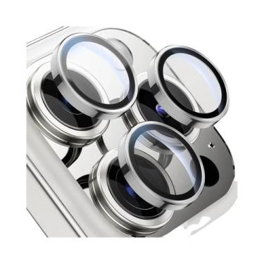 Imagem de Protetor De Lente De Câmera De Vidro Temperado Para iPhone 16 pro Max 