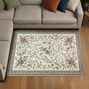 Imagem de 1 Tapete Passadeira Sala Sofá Antiderrapante 100X150 Ja M03 - Idealiza