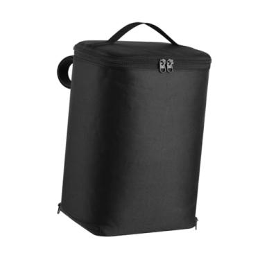 Imagem de Fenteer Organizador de fraldas suspenso com porta-fraldas, bolso para lenços umedecidos e estojo para itens essenciais de quarto de bebê, carrinho de bebê e