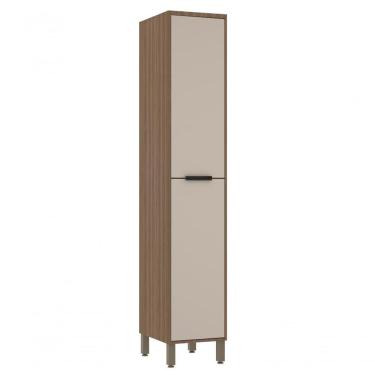 Imagem de Paneleiro Profundo Simples 40cm 2 Portas Aspen Luciane Móveis beige
