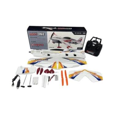 Imagem de Avião De Controle Remoto QIDI-550 RC 24G Com Motor Brushless De Espuma