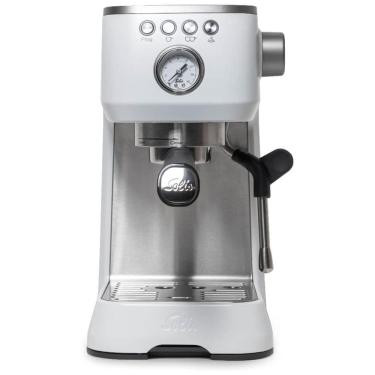 Imagem de Cafeteira Elétrica Barista Expresso Reservatório 2L 9 Bar de Pressão, Branca, 110v, SOLIS, Branco
