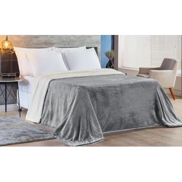 Imagem de COBERTOR ALASKA Tecido Sherpa CASAL KING 1 PEÇA - morada dos enxovais,