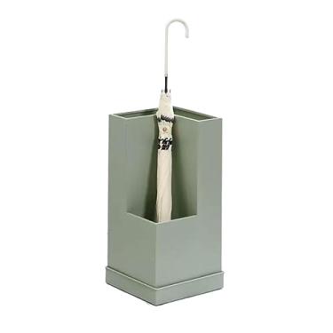 Imagem de Suporte para guarda-chuva, caixa de entrada, guarda-chuva, suporte de metal, suporte de guarda-chuva, bengalas, bengalas, bengalas de caminhada, armazenamento de guarda-chuva, bandeja removível para