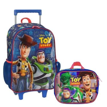 Imagem de Kit Mochila De Rodinhas E Lancheira Sortido Toy Story