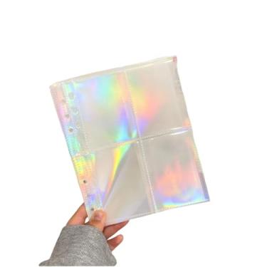 Imagem de A5 Star Capa transparente para fichário, capa de álbum de fotos, fichário para álbum de fotos, livro de coleção de cartões de foto (estilo M)