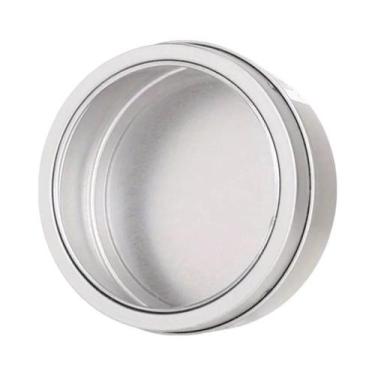 Imagem de Organizador Magnético Transparente Para Geladeira, Caixa Redonda De Me