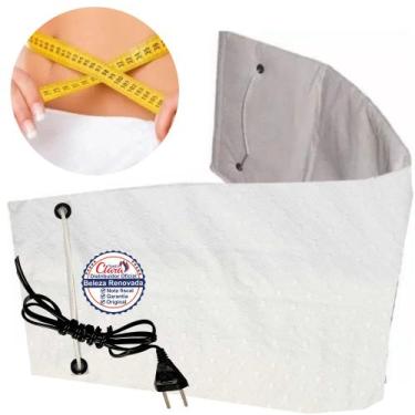 Imagem de Cinta Térmica Santa Clara Abdominal - St3, 110V, Branco