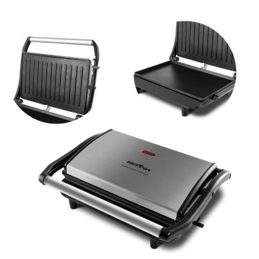 Imagem de Sanduicheira BGR27I Britânia Com Revestimento Antiaderente e Luz Indicadora 220V