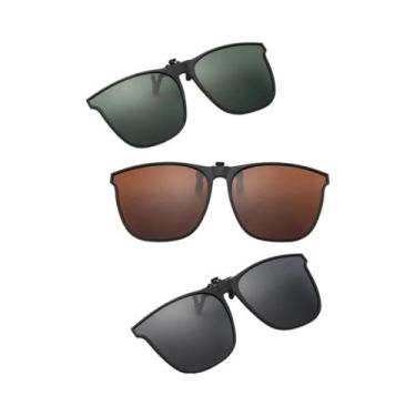 Imagem de Óculos De Sol Polarizados Unissex Com Clip-On Fotocromático, Visão Not